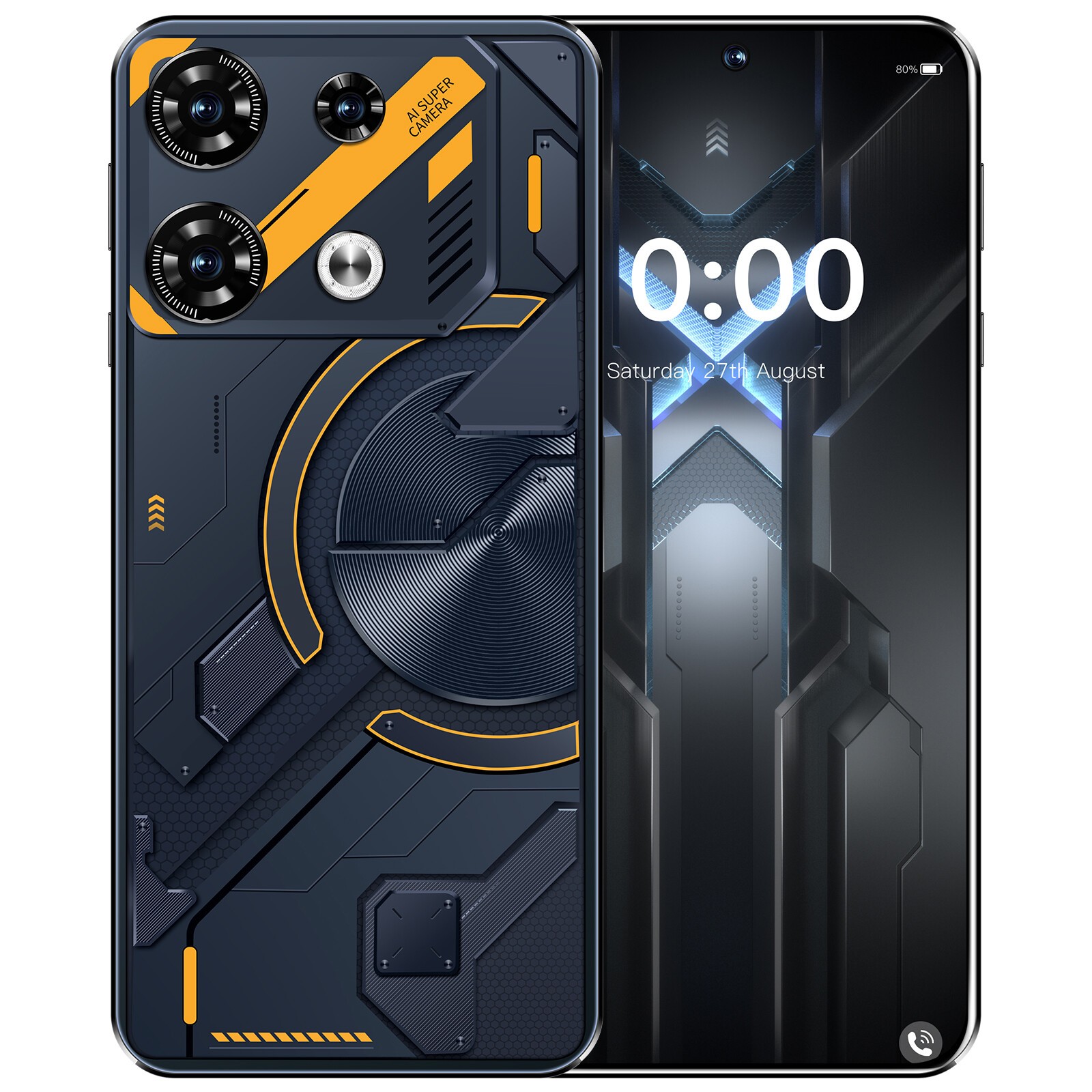 GT10 Pro Smartphone Android Factory Unlocked 6.8″ HD 8+512GB 6800mAh Dual SIM