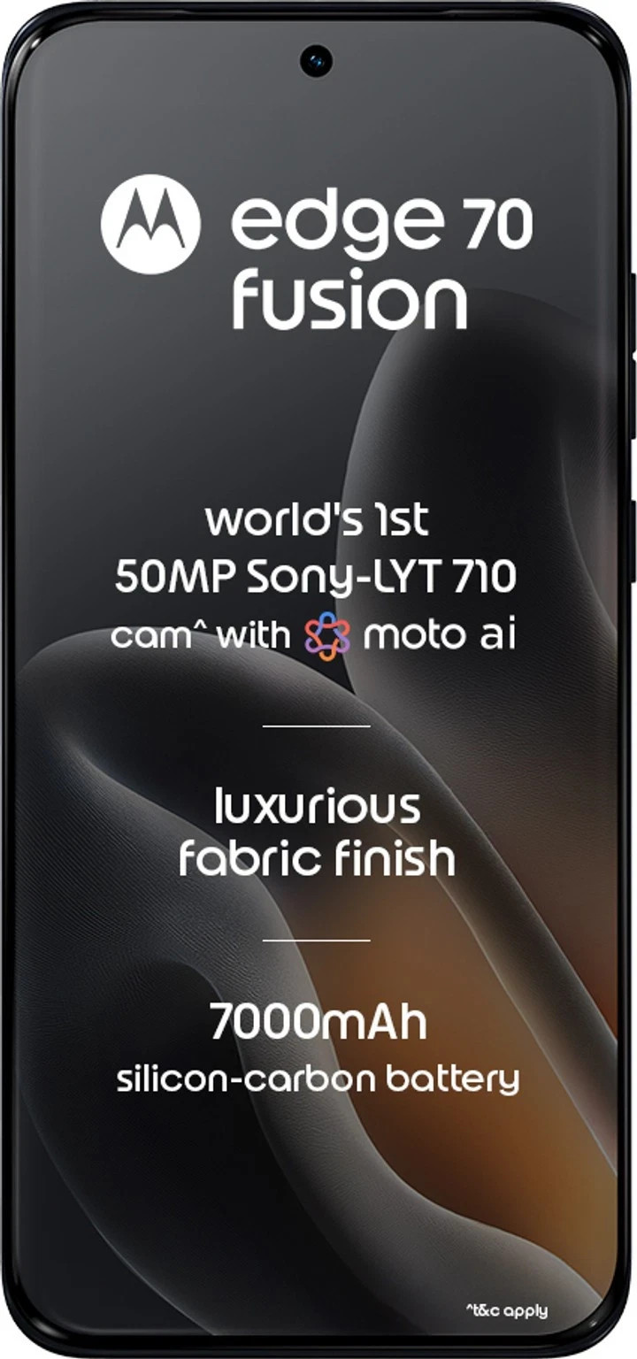 Motorola Edge 70 Fusion Factory Unlocked Dual SIM 8 GB RAM 128 GB Storage-Global