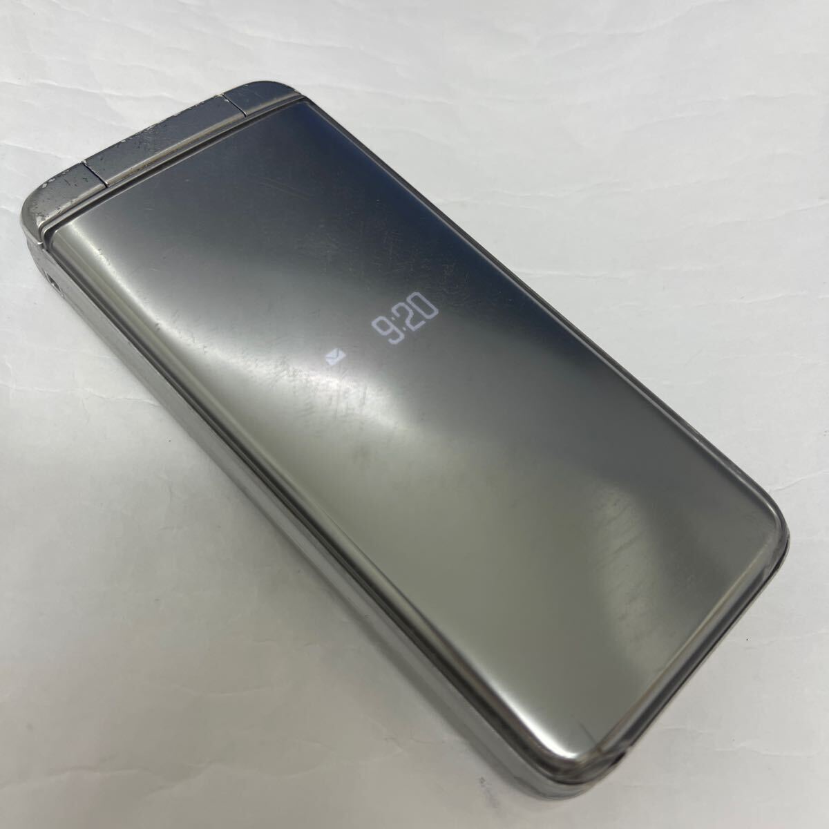 KYOCERA 902KC Silver DIGNO KEITAI 3 ANDROID FLIP PHONE SoftBank