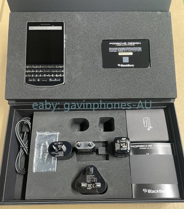 Brand New BlackBerry Porsche Design P’9983 Factory Unlocked OS 10.3 Smartphone