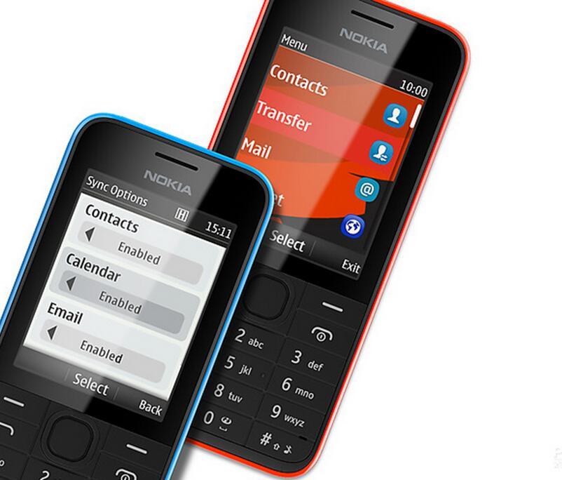 Nokia 208 2080 Single Dual SIM 3G FM Radio Phone Bluetooth Original