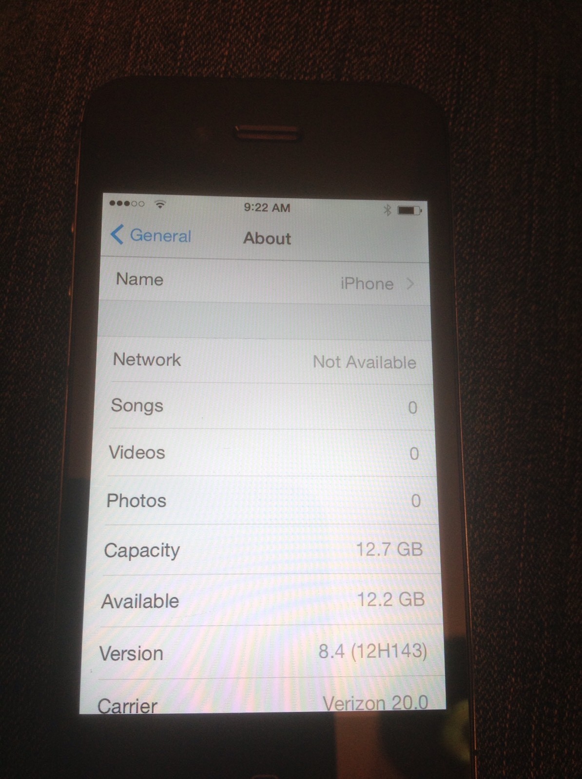 Apple iPhone 4s – 16GB – Black (Verizon) A1387 (CDMA + GSM)