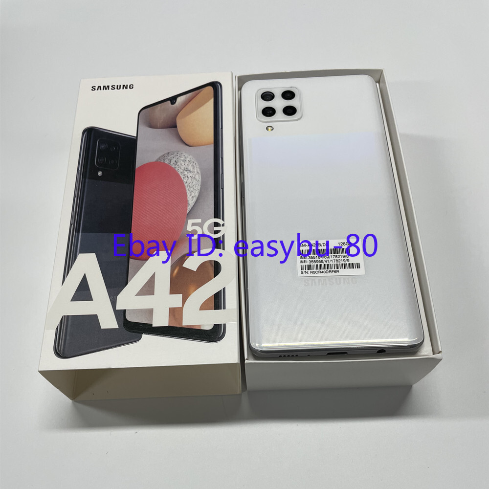 Unlocked Samsung Galaxy A42 5G SM-A426U 128GB Smartphone-New Sealed Multi Color