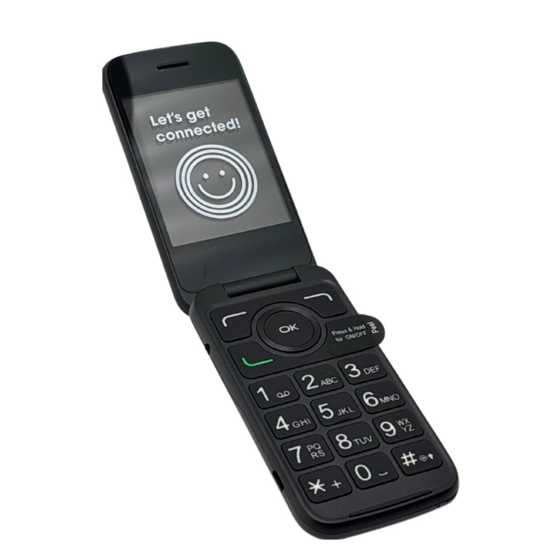 Alcatel Smartflip 4052C Cellular Phone Flip 4 GB Cricket Locked 4G LTE 2.8″