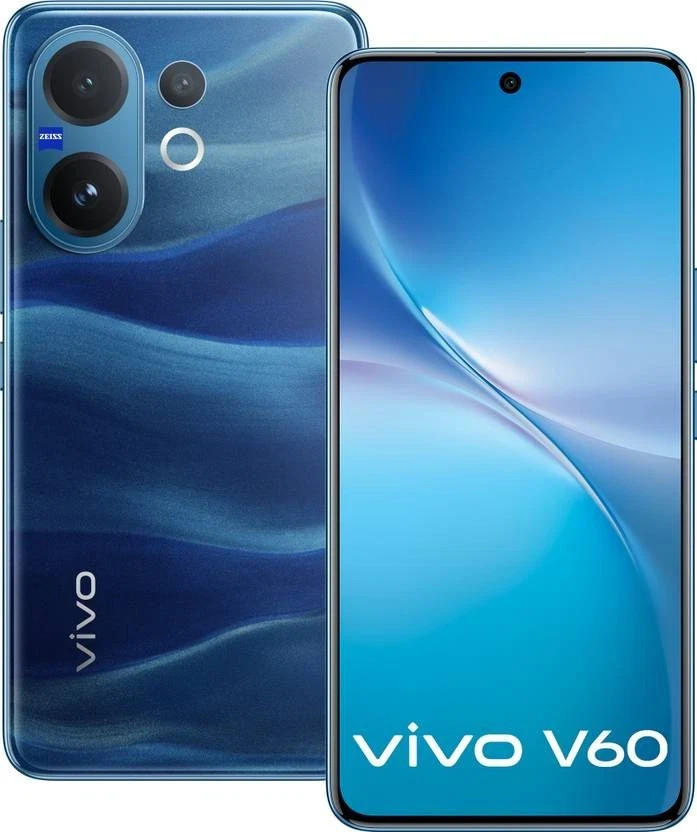 Vivo V60 5G (Blue 256GB 12GB RAM) 7 Gen 4 Processor 6.77 inch“NO TARIFFS IN USA”