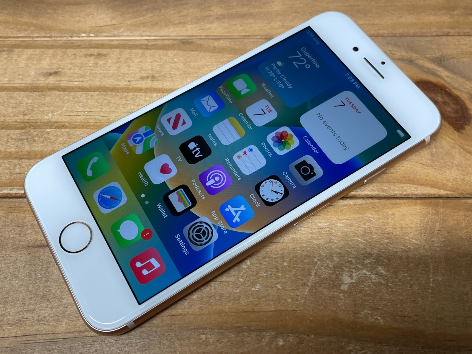 Apple iPhone 8 – 64GB – Gold (Unlocked GSM) A1905 – Works – 78% Bat.