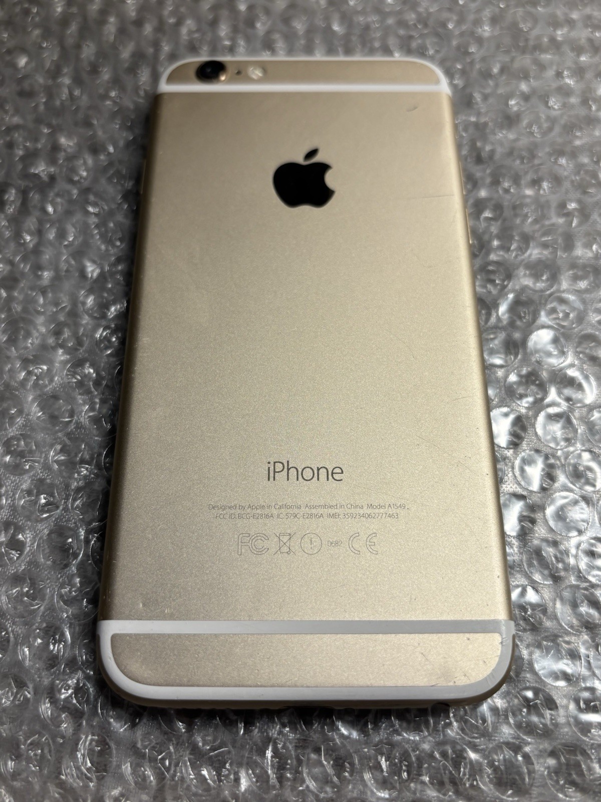 Apple iPhone 6 – 16GB – Gold (Unlocked) A1549 Good Condition