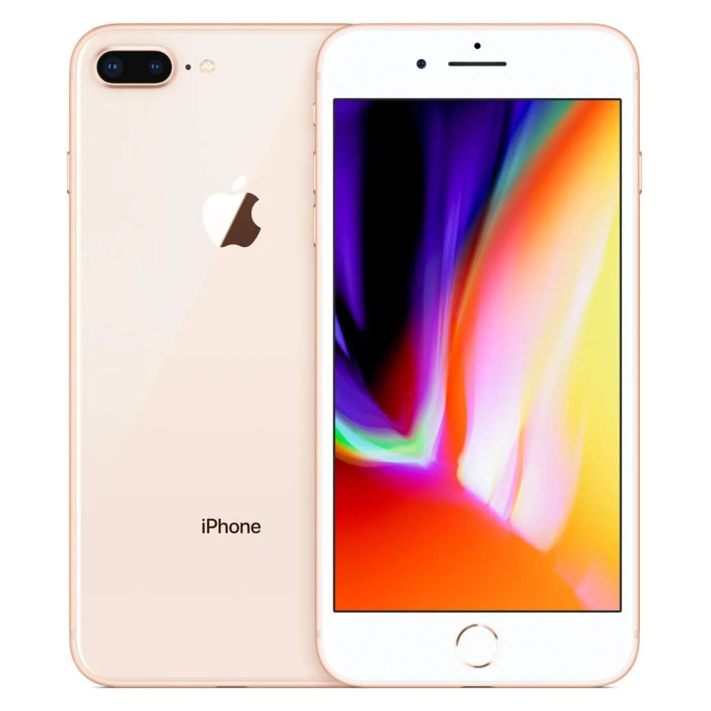 Apple iPhone 8 Plus 64GB Unlocked – Gold/Red – T-Mobile, Verizon, AT&T