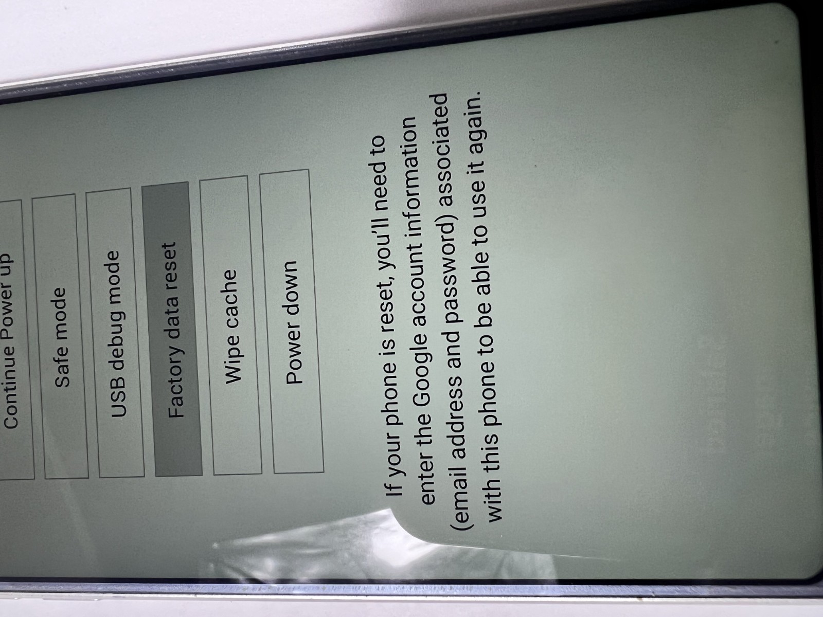 LG G6 32GB Ice Platinum (Verizon) Smartphone LG-VS988T Cracked Back PLEASE READ!