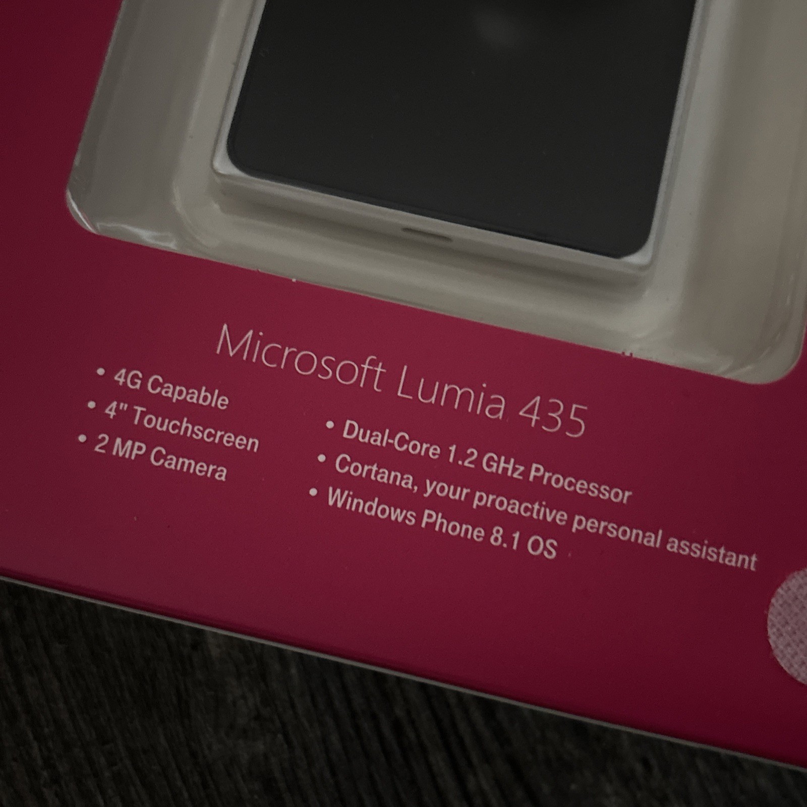 BRAND NEW SEALED IN FACTORY BOX Microsoft Lumia 435 Phone New T Mobile,WINDOWS