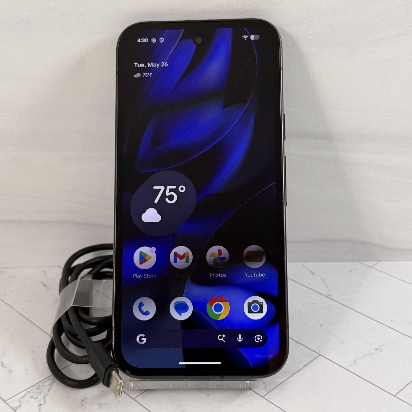 Google Pixel 9a 128GB T-Mobile Only Obsidian Black #H218
