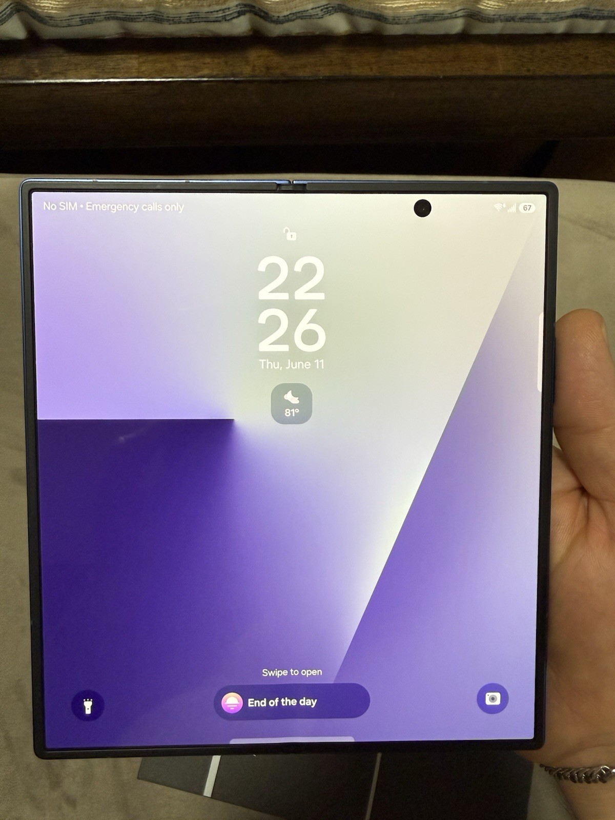 Samsung Galaxy Z fold 7 Blue Shadow unlocked 256gb