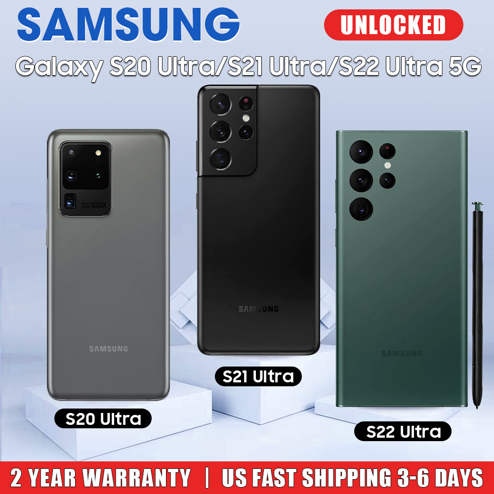🔥NEW Samsung Galaxy S23 Ultra|S21 Ultra|S22 Ultra 5G 128|256|512GB Unlocked🔥🔥