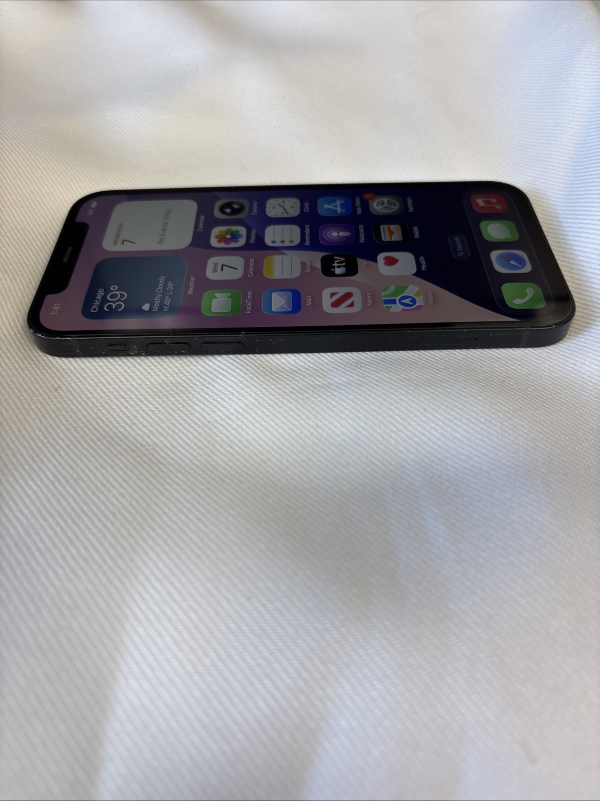 Apple iPhone 12 64GB – A2172 MGEF3LL/A Tested Works Factory Reset