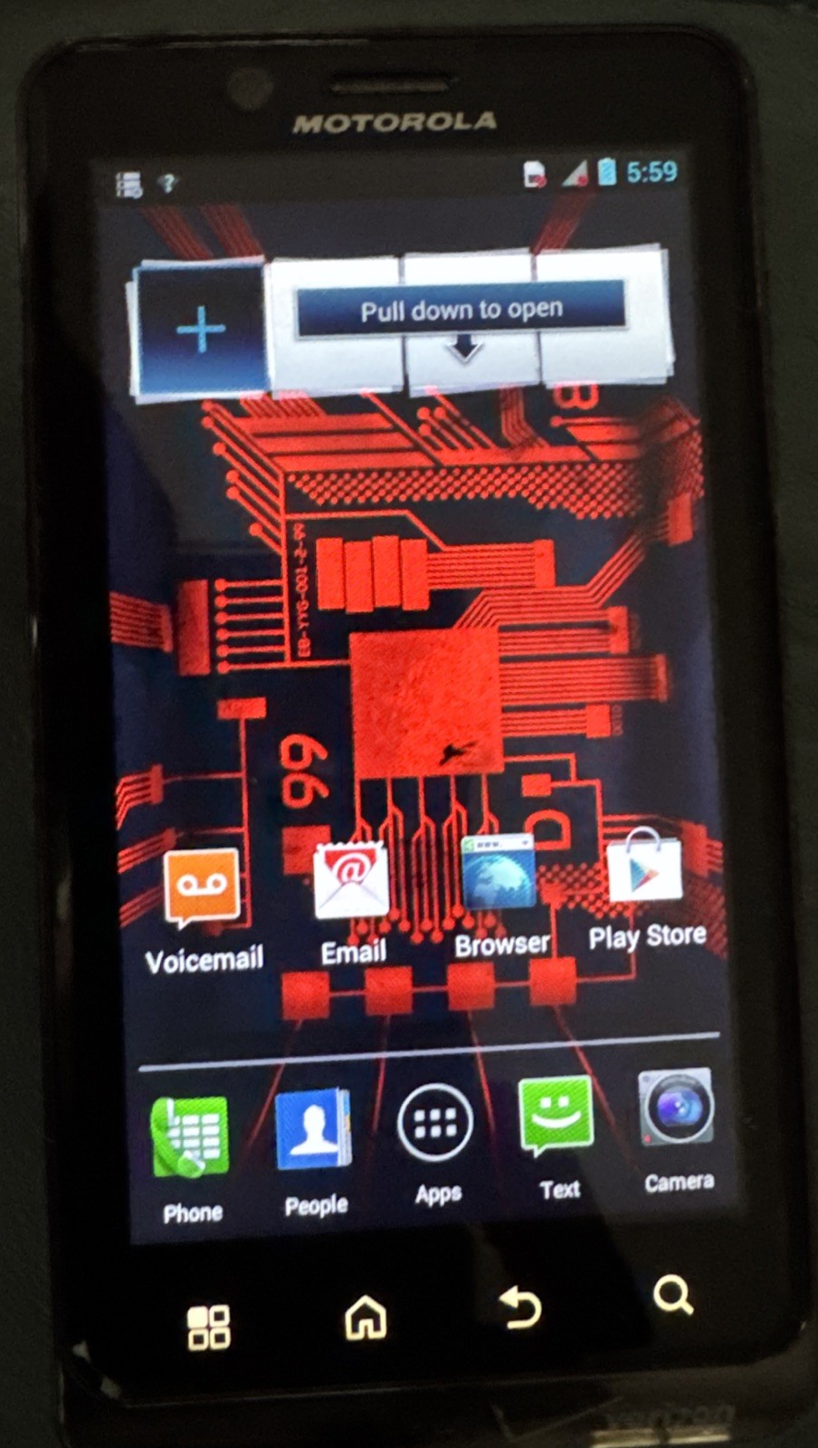 Motorola Droid Bionic XT875 16GB Black (Verizon) Fast Shipping Good Used