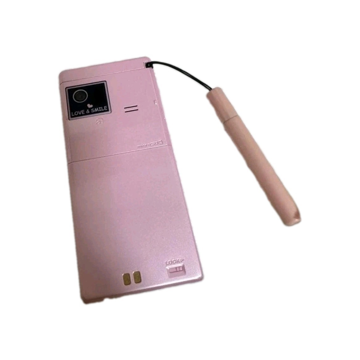 Fujitsu F-06D Pink Flip Phone 1MB Storage NTT docomo Model F-06D