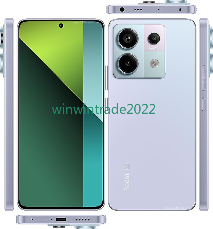 Xiaomi Redmi Note 13 Pro 5G 6.67″ 8+256GB 200MP 120Hz Snapdragon7s Gen2 5100mAh