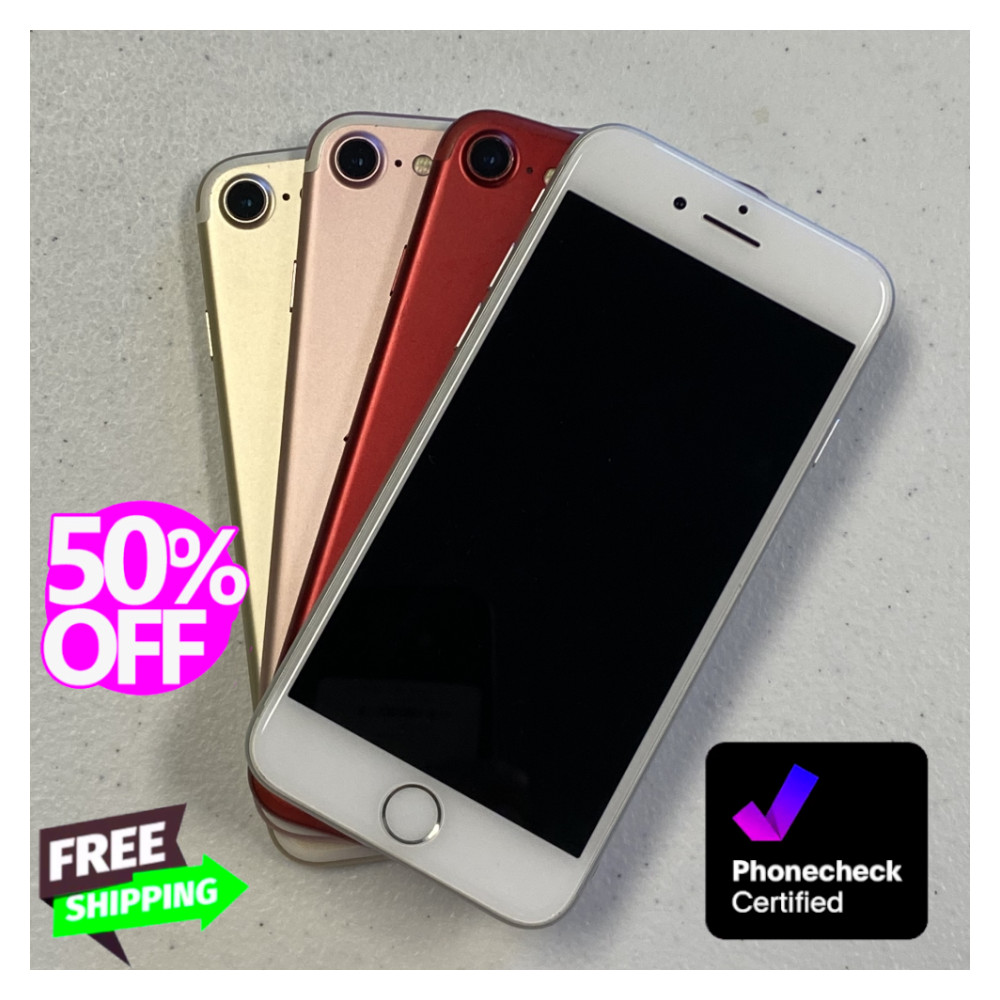 Apple iPhone 7 Excellent Unlocked ATT T-Mobile Verizon 32/128GB 4.7-inch screen