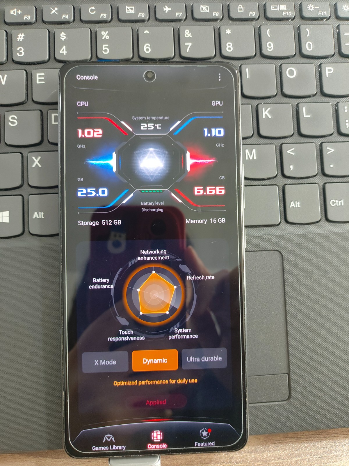 ASUS ROG Phone 9 Pro Edition 512GB 16GB RAM Dual SIM Global Phantom Black