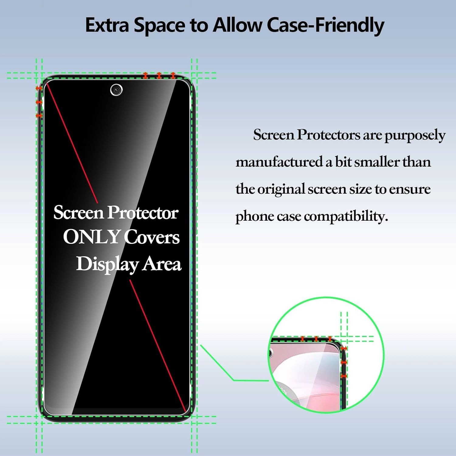 Anoowkoa [3 Pack Designed for Moto G Power 5G 2024/Moto G 2025/Moto G 2026 Scree