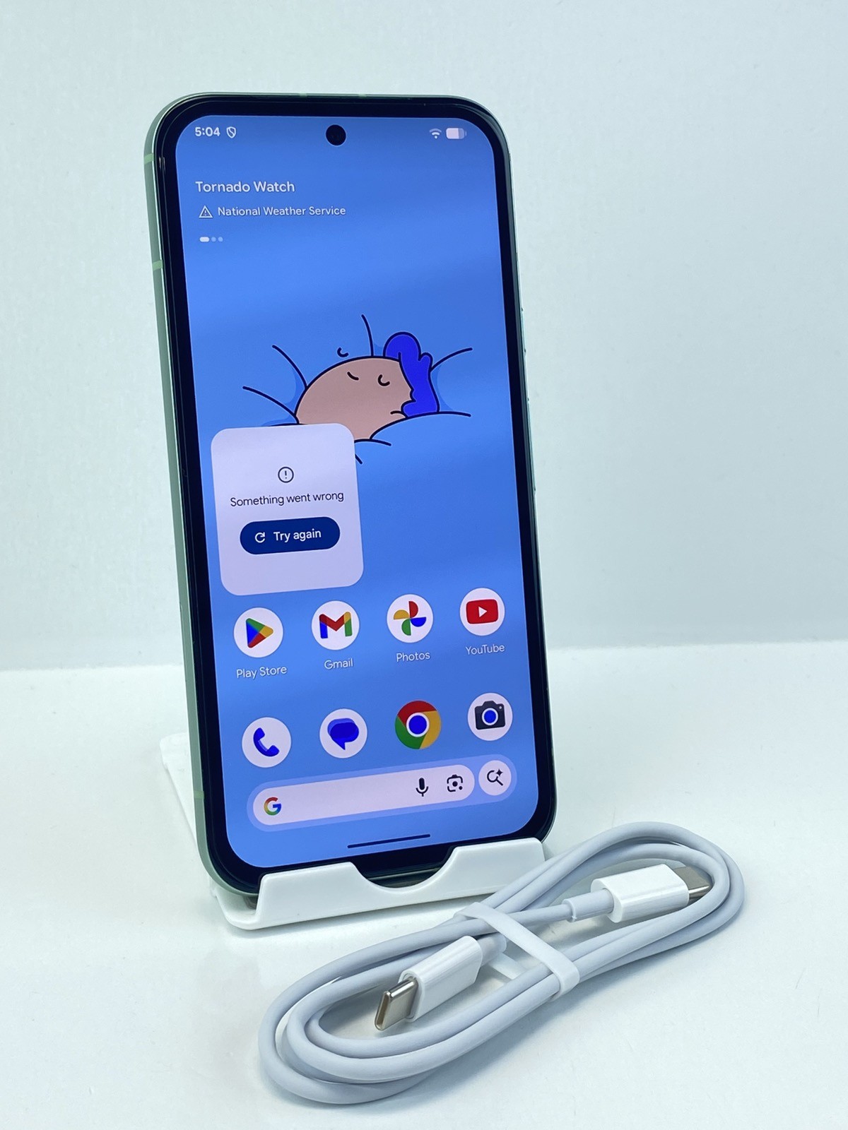Google Pixel 8a G8HHN 128GB Aloe Pristine condition Verizon+GSM Unlocked