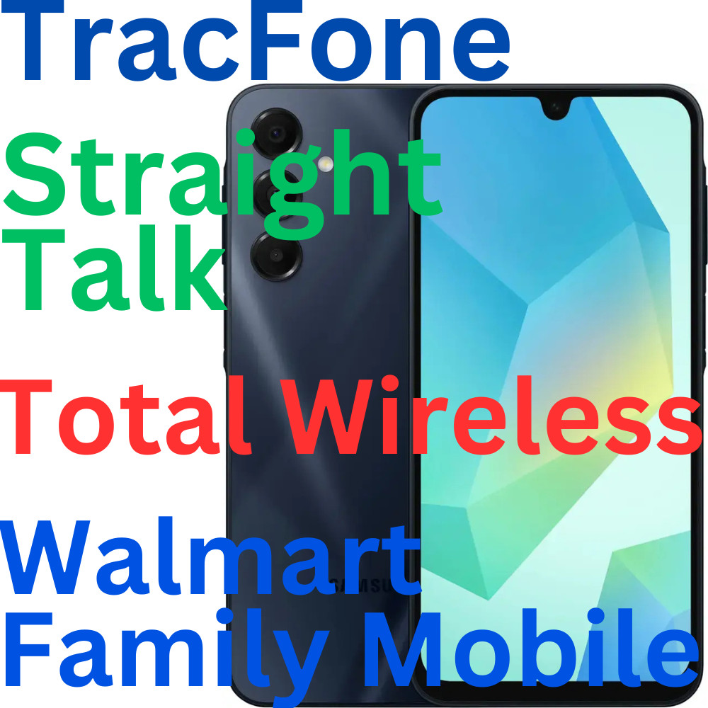 TOTAL WIRELESS SAMSUNG GALAXY A16 5G 2025 6.5″ CDMA GSM LTE DUAL SIM SMARTPHONE