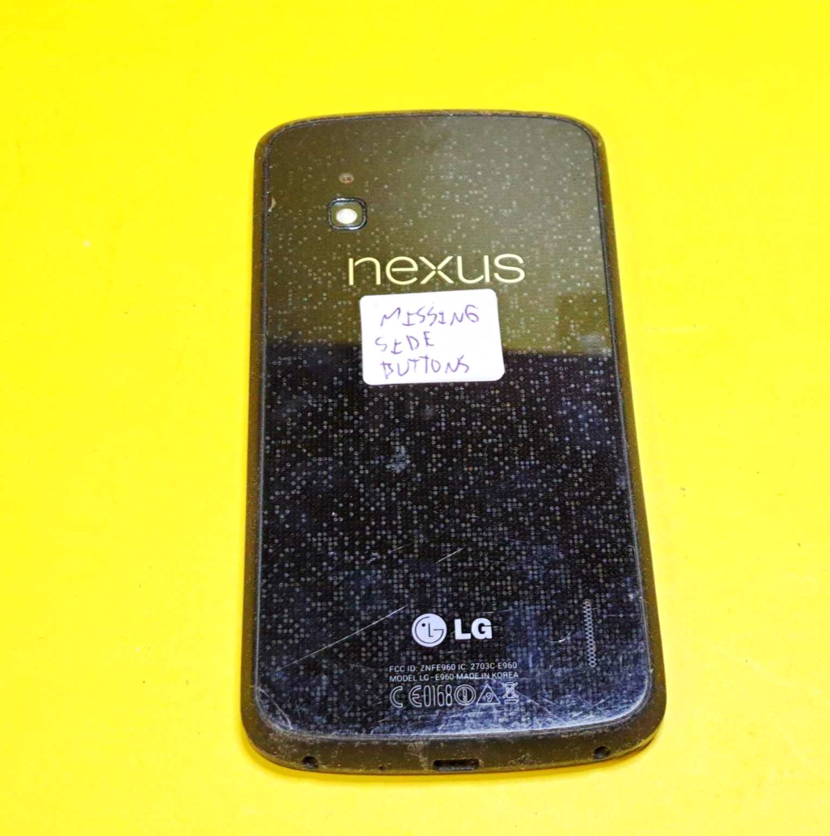 ⚡HAS ISSUES⚡ LG NEXUS 4 E960 QUAD-CORE 8MP 4.7″ 3G ANDROID UNLOCKED CELL PHONE⚡