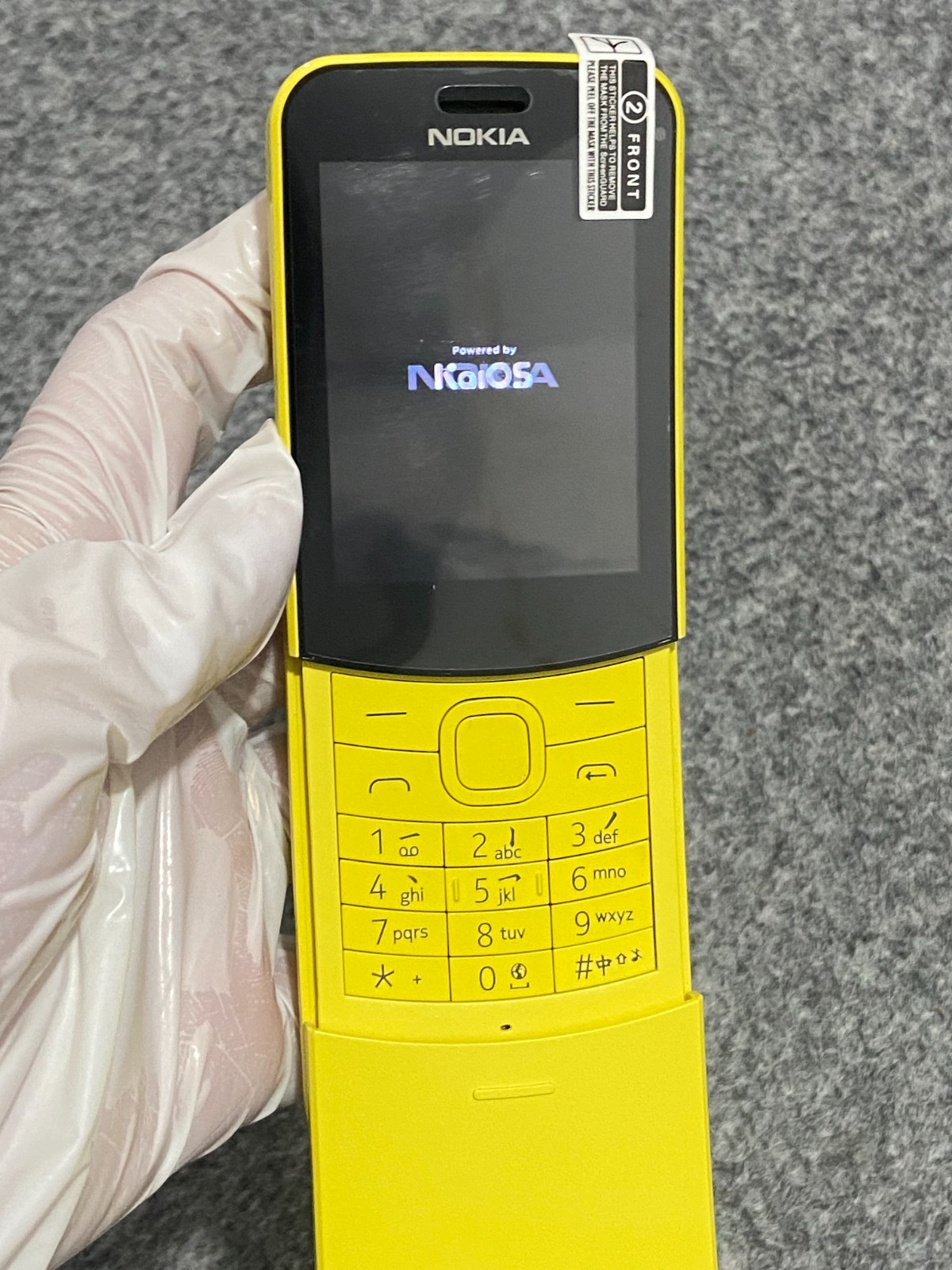 Nokia 8110 4G – 4 GB – Yellow (Unlocked) Slide Banana phone