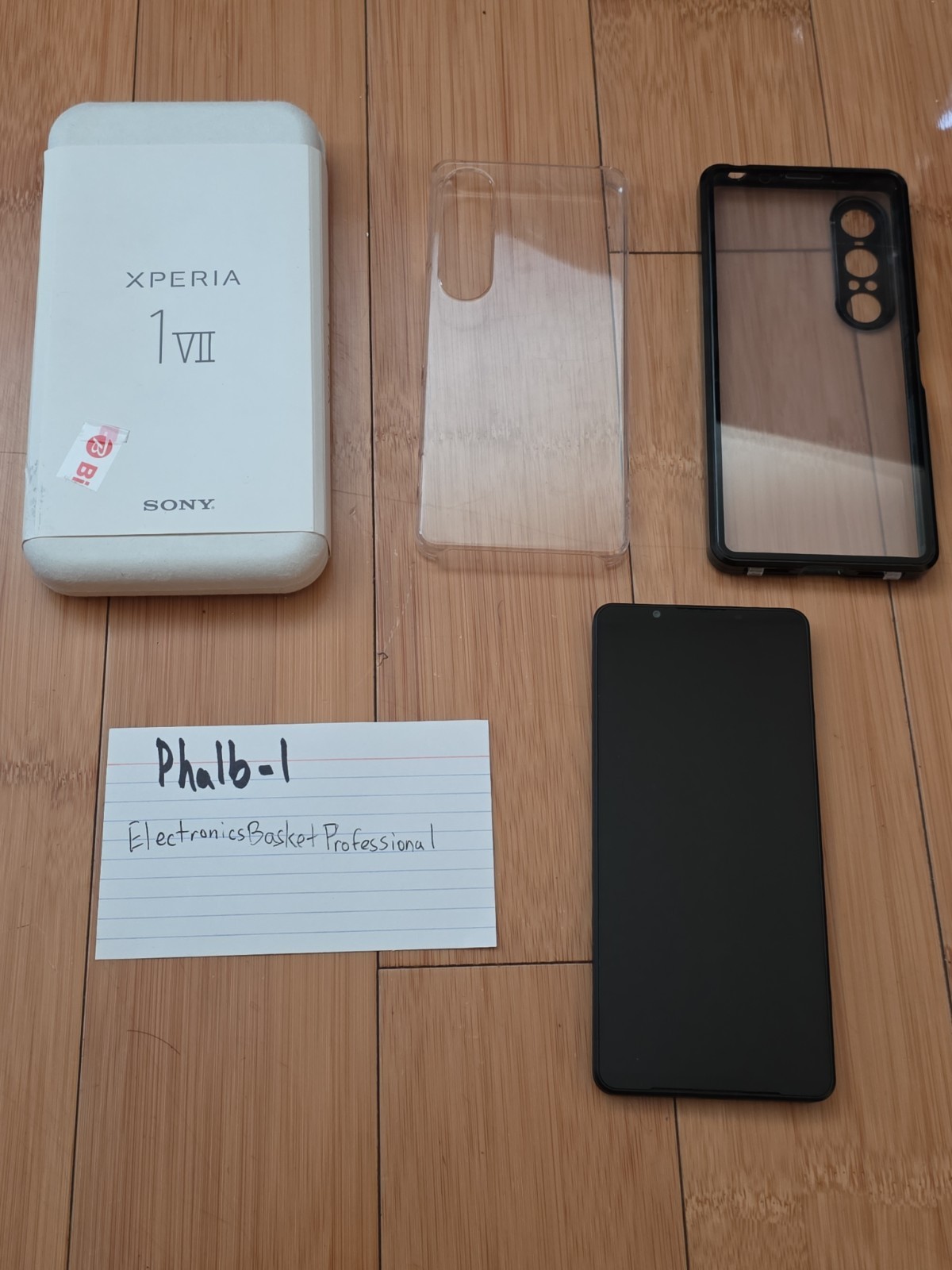 Sony Xperia 1 VII XQ-FS44 BLACK 256GB JAPANESE VERSION Ships From California