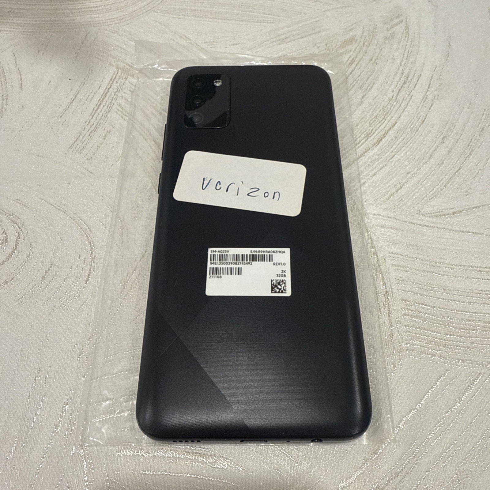 Samsung Galaxy A02s- 32GB – Black (Verizon)