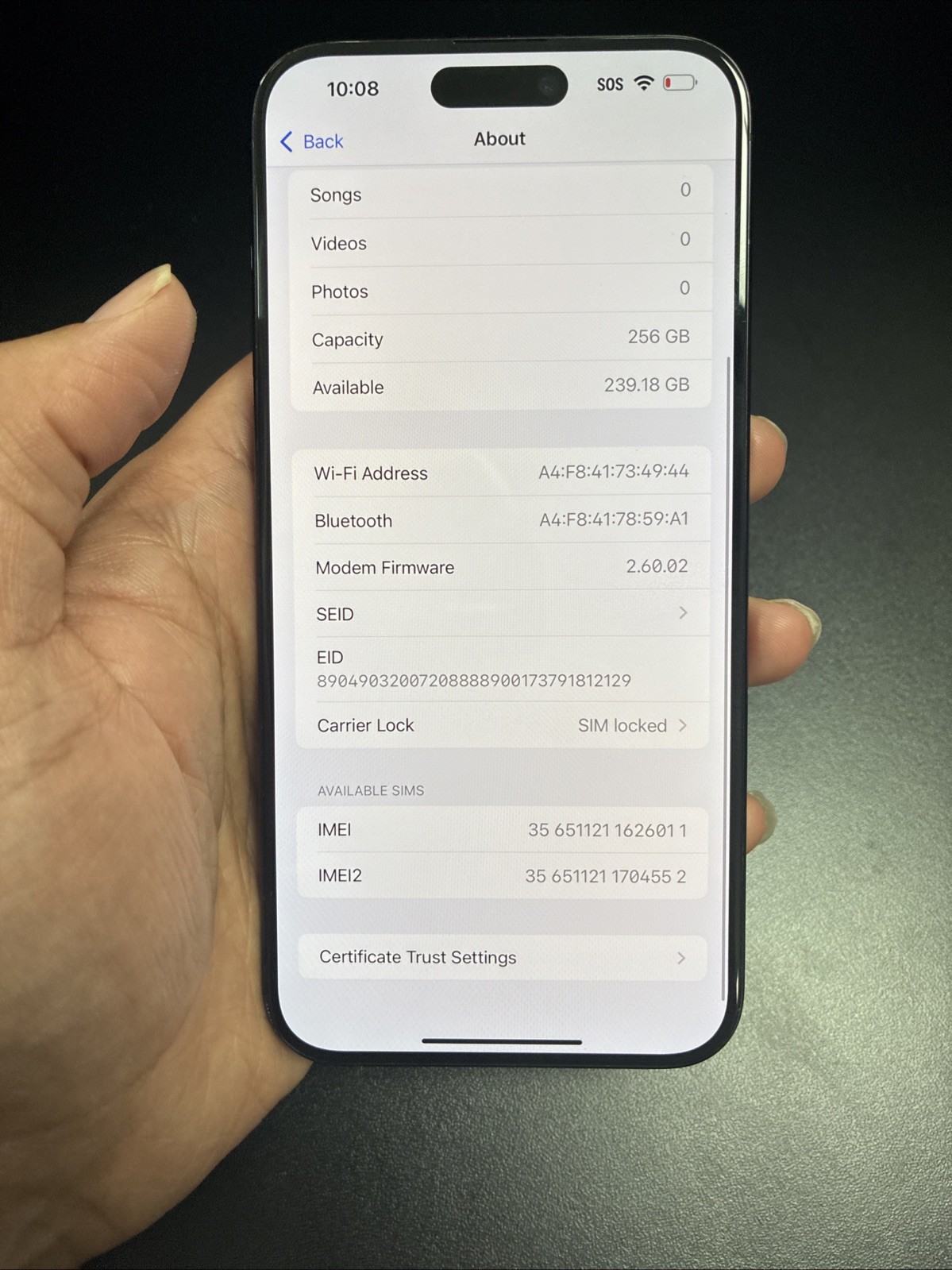 iphone 15 pro max 256 gb locked