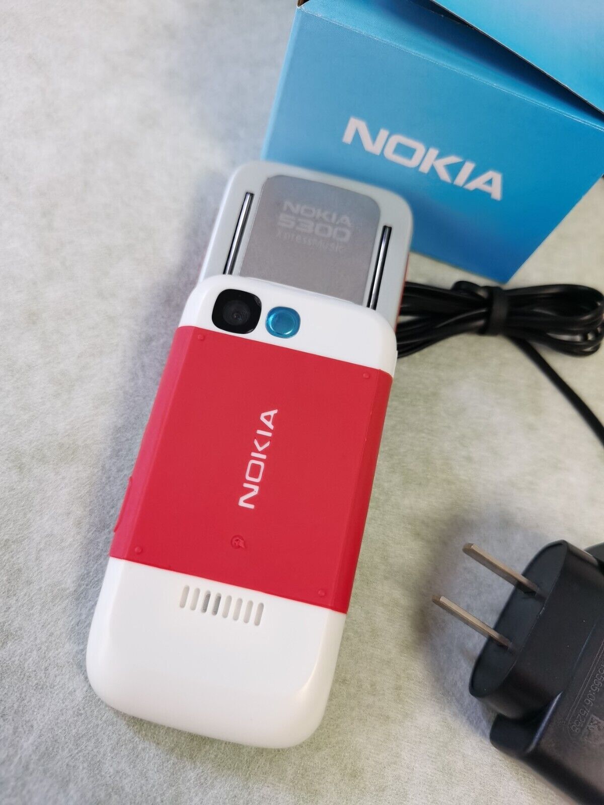Nokia 5300 Unlocked Original Working Mobile Phone Bluetooth Red