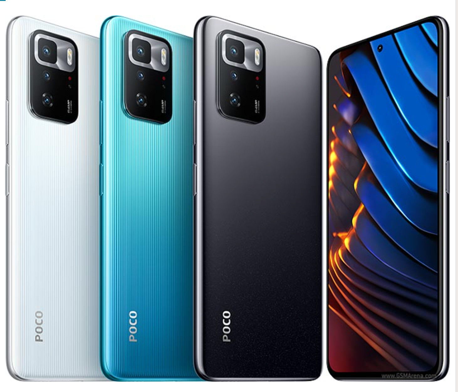 Xiaomi POCO X3 GT 5G Wave Blue – 8GB RAM – 128GB ROM – Global Version – NEW