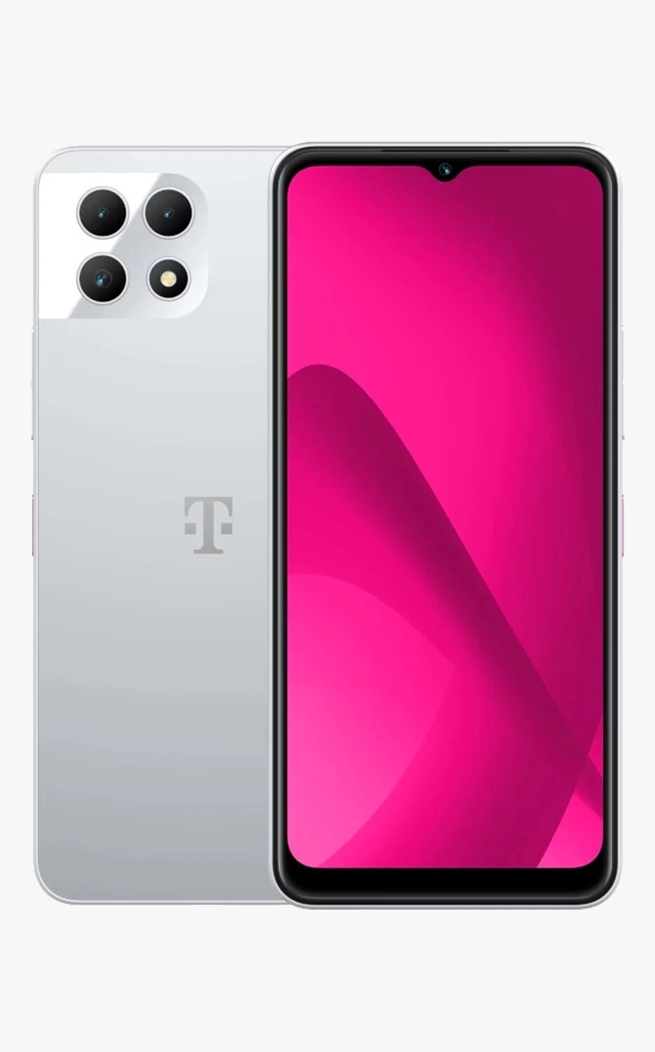 T-Mobile Revvl 7 5G TMRV075G 128GB 6GB Unlocked White Excellent Condition