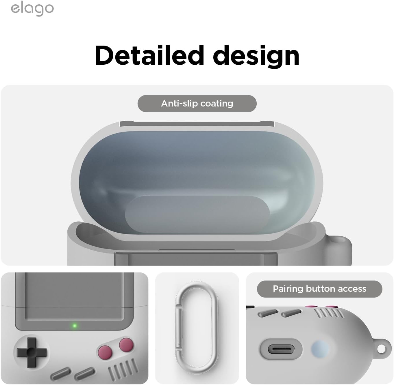 Samsung Galaxy Buds 3 Pro & 3 & 3 FE Case, AW5 Classic Game Player Design Cover