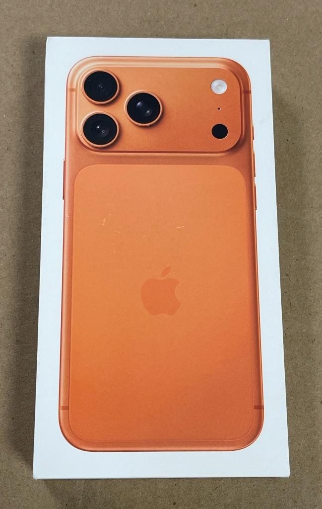 APPLE IPHONE 17 PRO MAX 256GB COSMIC ORANGE (CARRIER UNLOCKED) BRAND NEW SEALED.