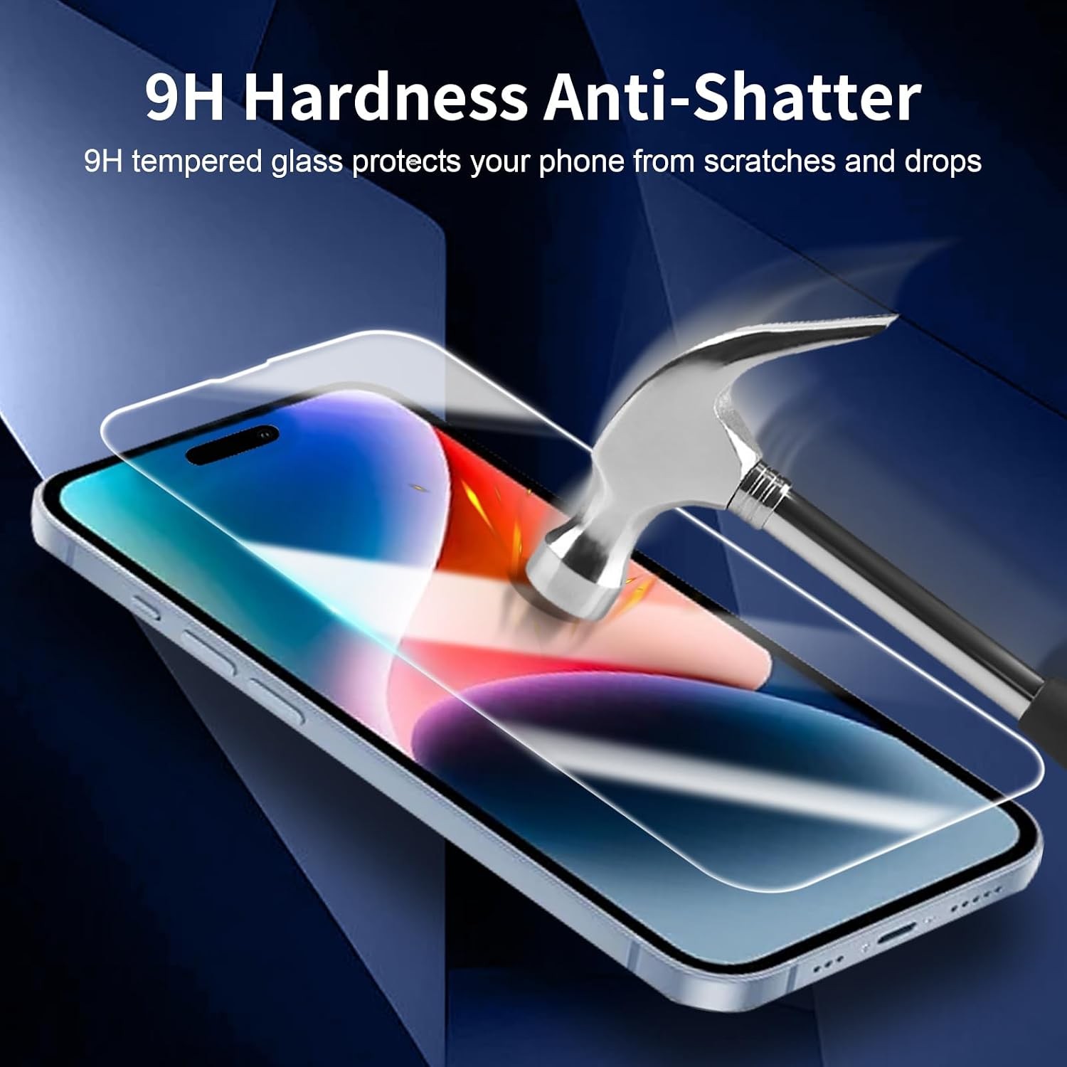 3PCS Screen Protector for iPhone 14 Pro Max 6.7 Inch Tempered Glass Scratch Bubb