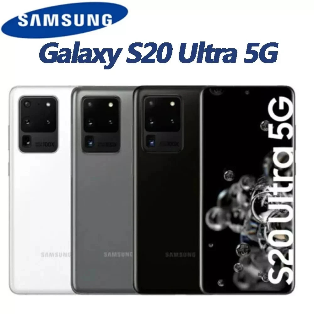 NEW SEALED Samsung Galaxy S20 Ultra 5G SM-G988U1 128GB Factory Unlocked US Stock