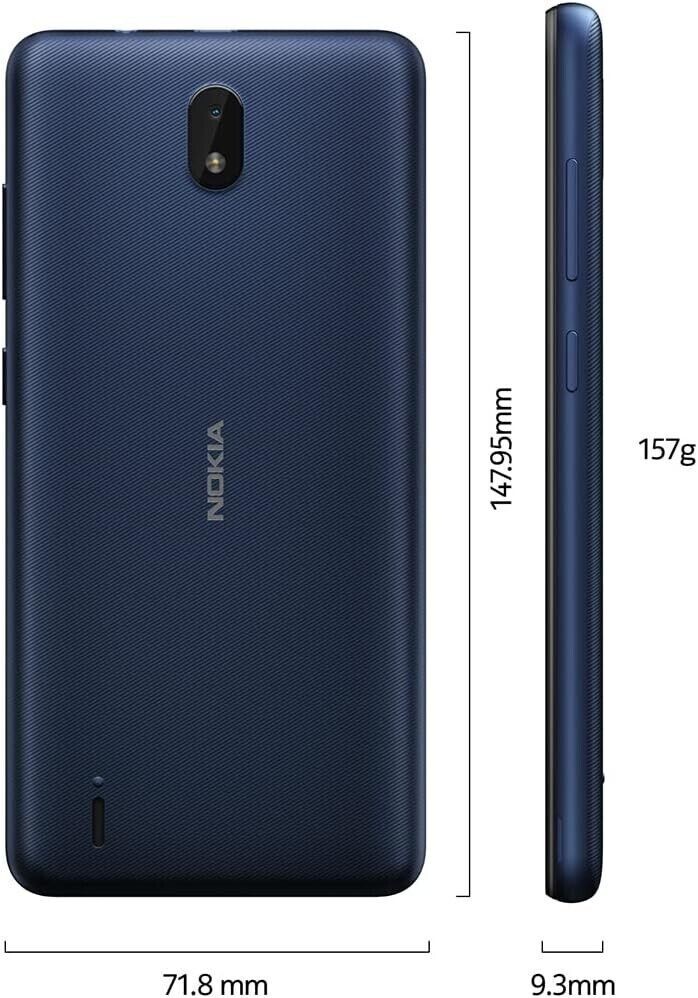 Used Nokia C1 Plus TA-1318 32GB 5.45″ Unlocked