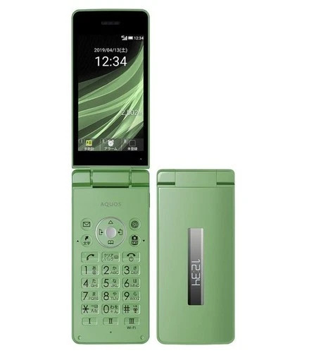 SHARP AQUOS Keitai 3 805SH 806SH Green Android Flip Phone Unlocked New