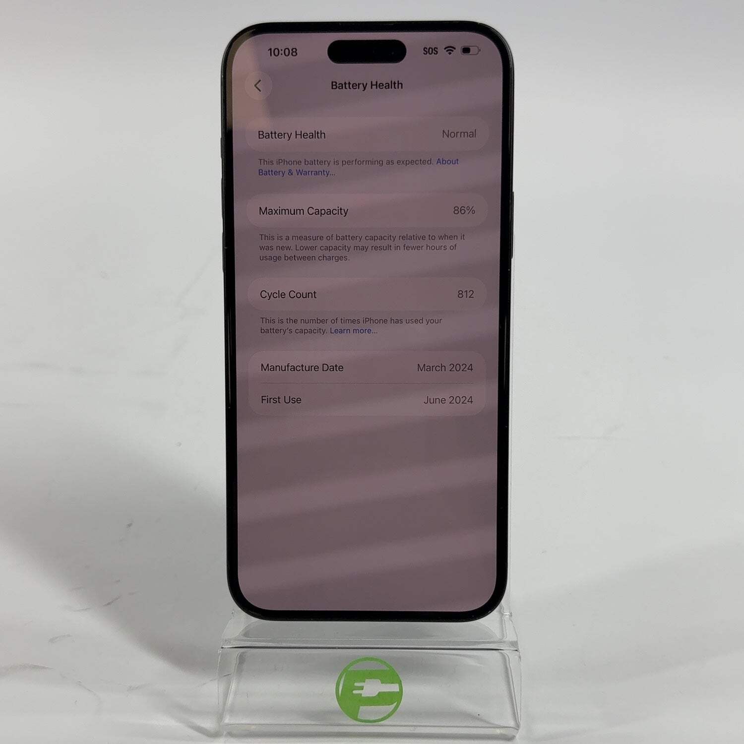 Factory Unlocked Apple iPhone 15 Plus 128GB Black MTXR3LL/A