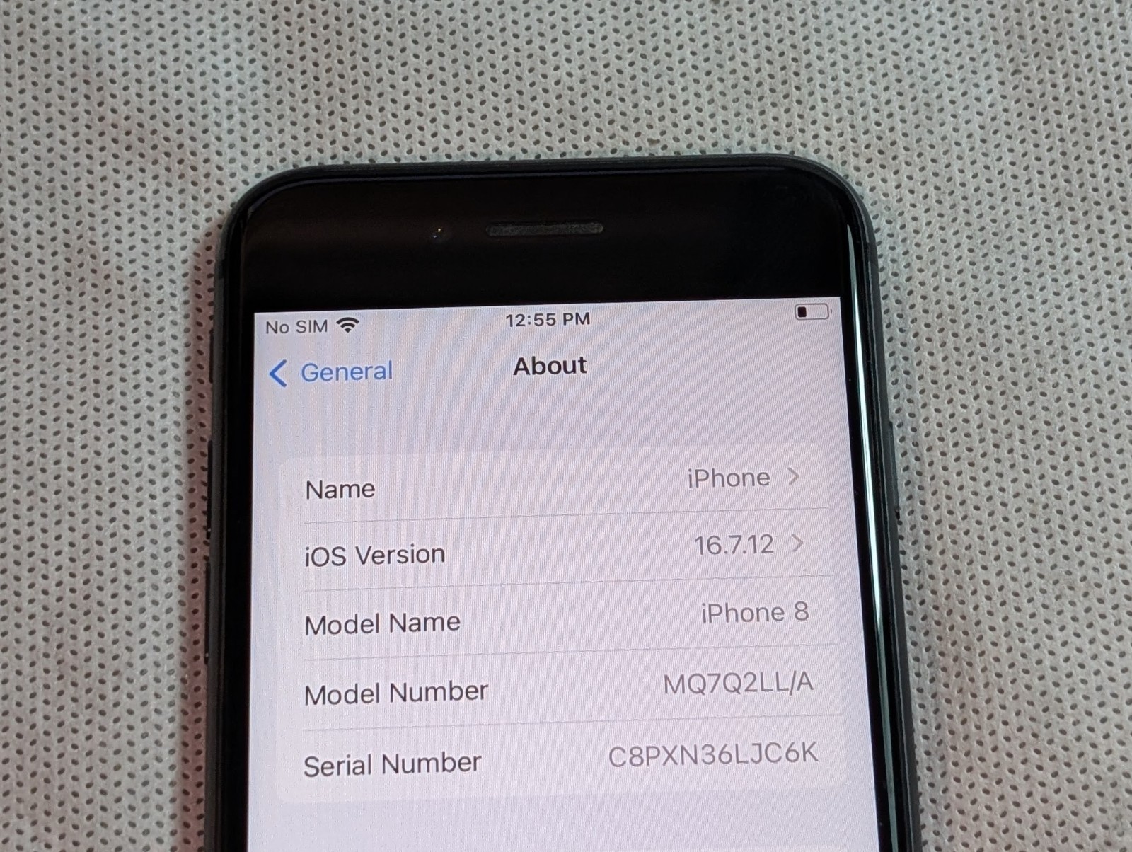 EXCELLENT Condition BLACK Apple iPhone 8 256GB AT&T CRICKET Cell Phone
