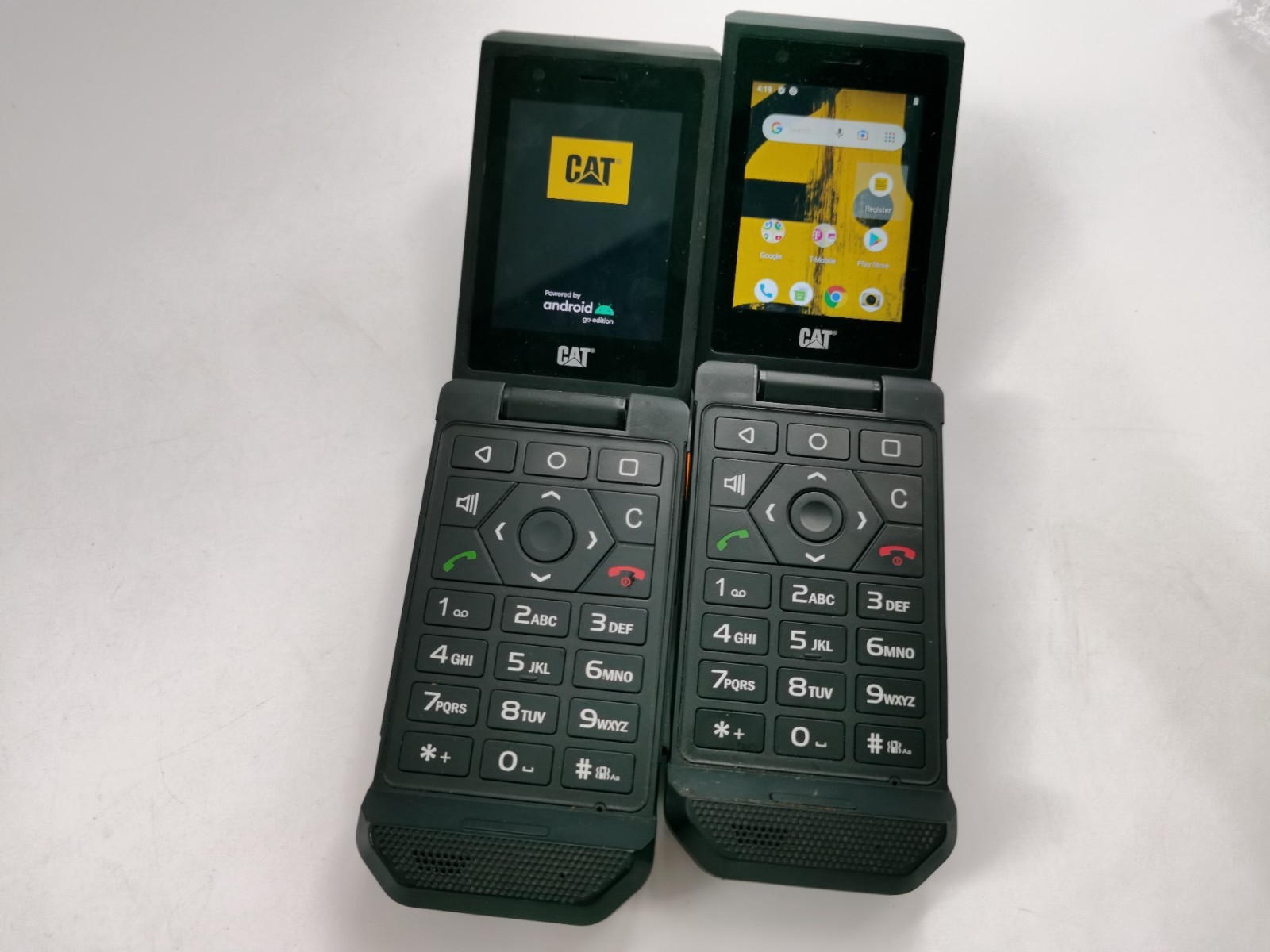 GOOD CAT S22 Rugged Flip Phone Locked on T-Mobile 16GB Smart Cell Phone