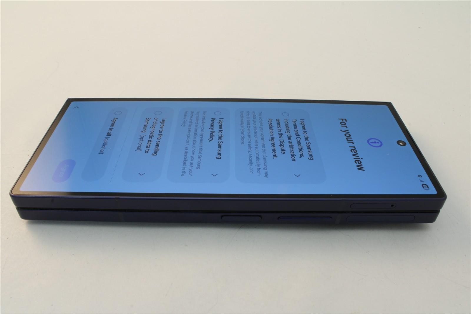 DEFECTIVE Samsung Galaxy Z Fold6 SM-F956U1 256GB Blue – Factory Unlocked 7639307