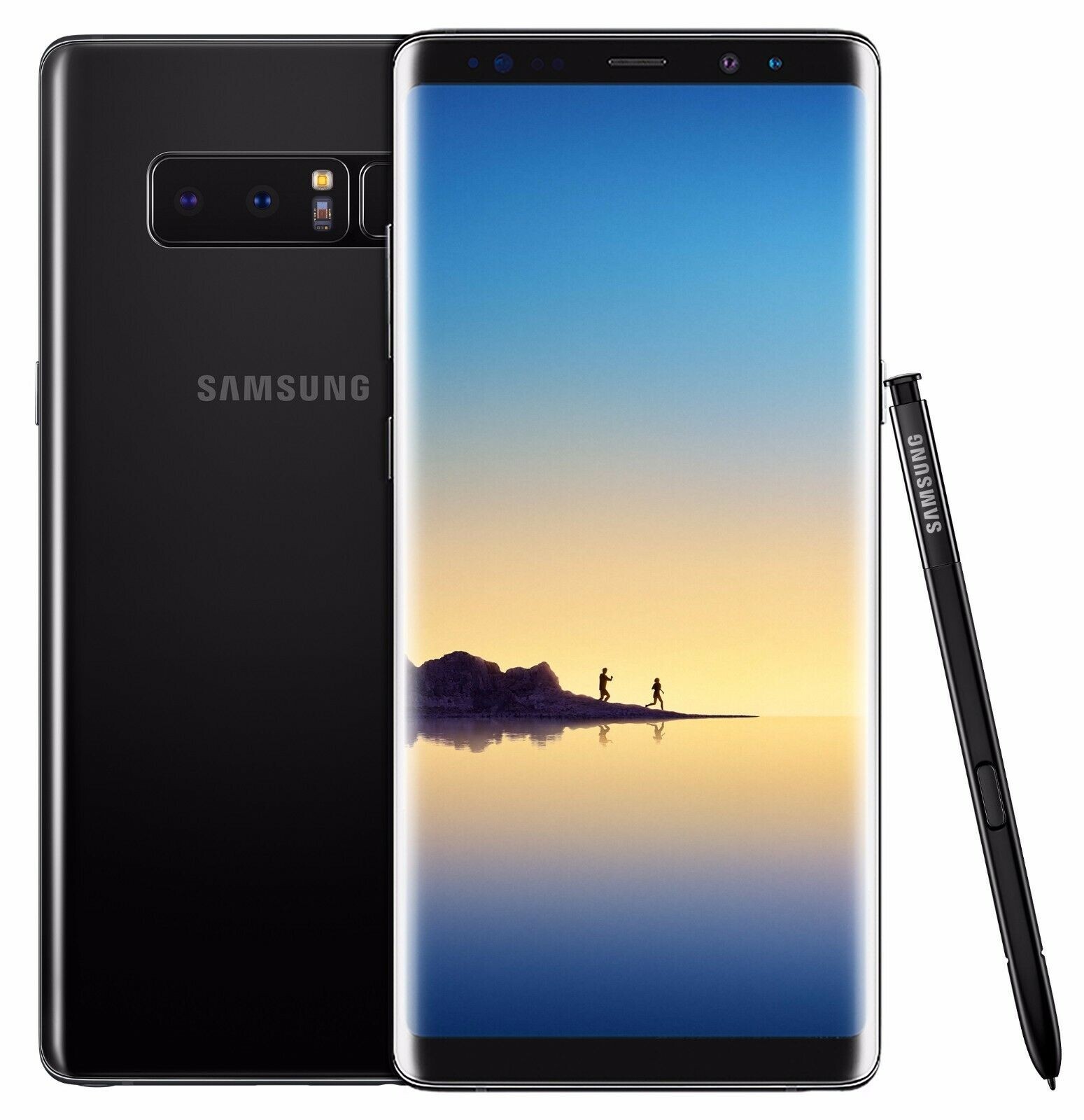 USED – Samsung Galaxy Note 8 SM-N950F/DS (FACTORY UNLOCKED) Dual Sim 12MP- Black