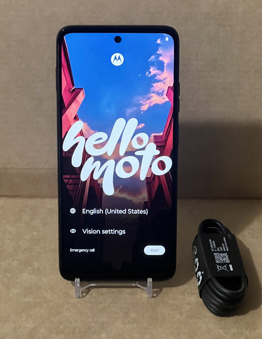 Motorola Moto G 5G (2025) XT2513-3, 50MP 128GB (Unlocked) Forest Gray – GREAT