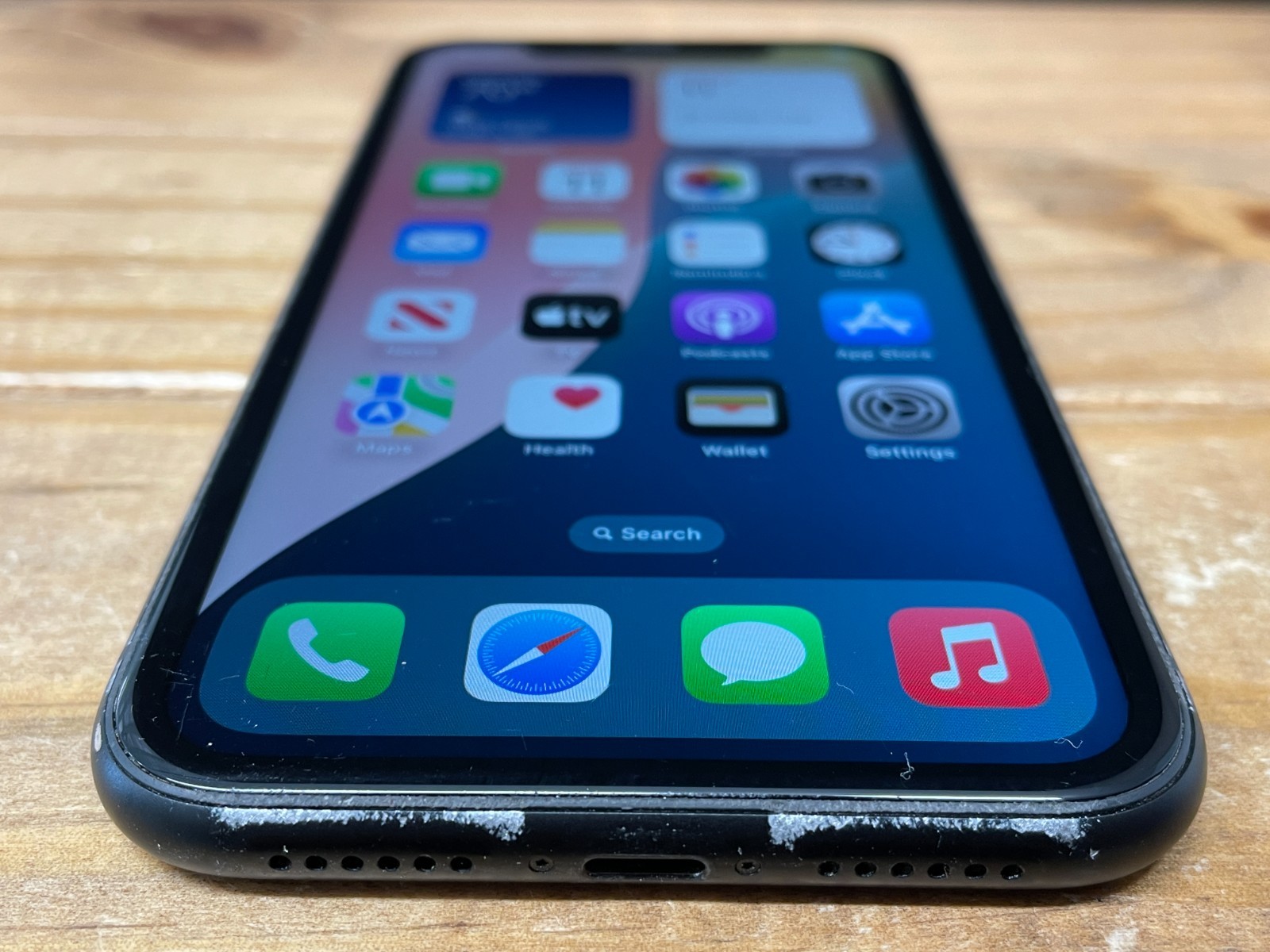 Apple iPhone XR – 64GB – Black (Unlocked) A1984 (CDMA + GSM) C Grade – 88% Bat.