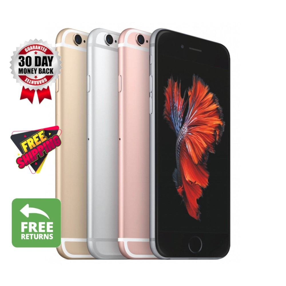Apple iPhone 6s 128/32/16GB (Gold Gray Silver) Unlocked Verizon At&t 4G LTE