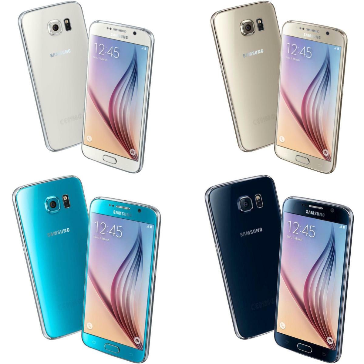 Original Samsung Galaxy S6 SM-G920V 32GB Verizon Unlocked Smartphone Very Good