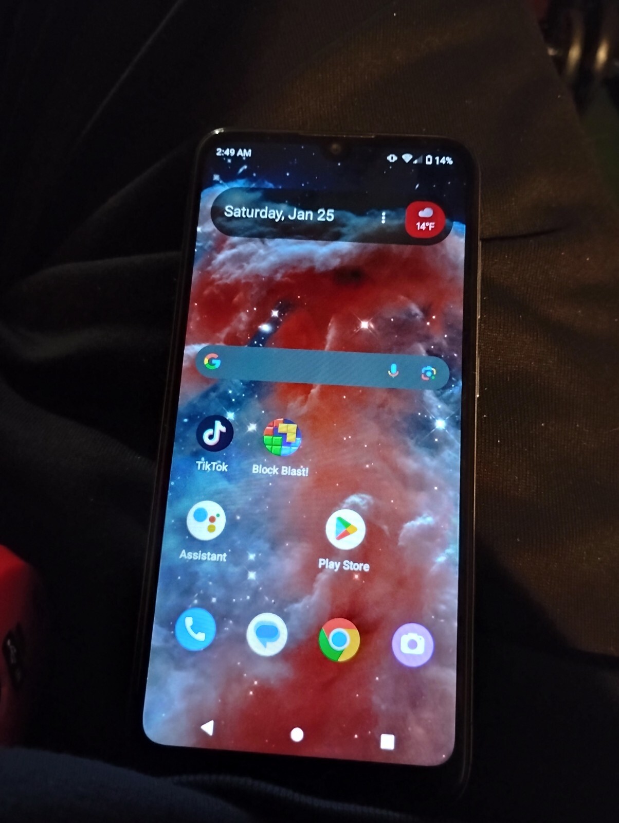 PHONE WITH TIKTOK AT&T Calypso®4 5g – 32 GB – Silver (AT&T)